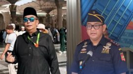 Foto: Owner CV Ayunda Permata Sejahtera, H. Bambang Budianto (kiri) dan Kepala Bea Cukai Madura (kanan)