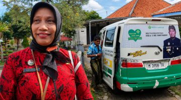 Mobil LaSehat RSUD dr. H. Moh. Anwar Sumenep saat mengantarkan pasien pulang ke rumah, sebagai bagian dari perluasan layanan antar pasien gratis yang kini semakin dirasakan manfaatnya oleh masyarakat.