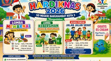 CV Ayunda dan Pegadaian Pamekasan Dukung Semarak Hardiknas 2026 SDN Barurambat Kota 3, Jalan Sehat Berhadiah Umroh Jadi Daya Tarik Warga