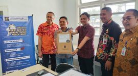 Amilah Stationery milik Kemas Husnul Yakin menjadi salah satu pelaku usaha yang langsung memanfaatkan layanan dengan mendaftarkan kekayaan intelektual produknya