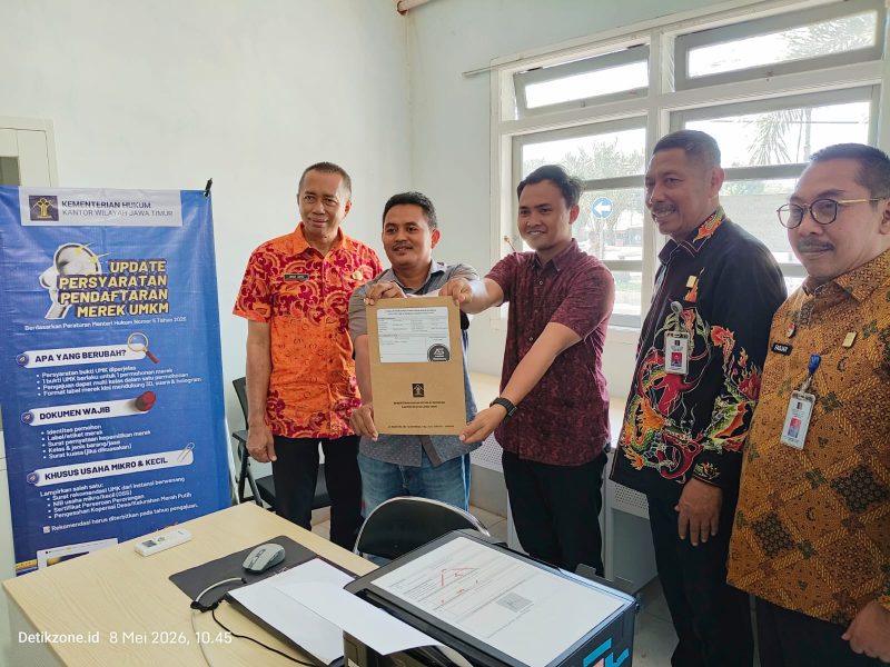 Amilah Stationery milik Kemas Husnul Yakin menjadi salah satu pelaku usaha yang langsung memanfaatkan layanan dengan mendaftarkan kekayaan intelektual produknya