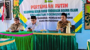 Menuju Apel Akbar Guru PAI Jatim, KKG PAI Pasongsongan Sumenep Perkuat Kekompakan di SDN Panaongan III
