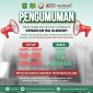Pamflet pengumuman RSUD dr. Moh. Anwar Sumenep terkait penutupan sementara pelayanan rawat jalan selama libur dan cuti bersama Hari Kenaikan Isa Almasih 2026. Meski layanan rawat jalan tutup pada 14–15 Mei 2026, IGD tetap beroperasi 24 jam untuk pelayanan darurat.