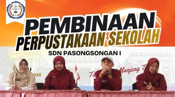 Dinas Perpustakaan Kunjungi SDN Pasongsongan I Sumenep, Tekankan Pentingnya Literasi Digital dan Pengelolaan Koleksi