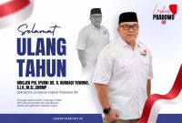 Ultah Sekjen Laskar Prabowo 08 dipenuhi doa, harapan, dan semangat pengabdian untuk organisasi.