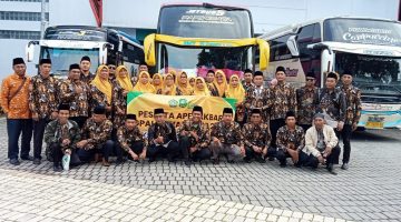 Guru PAI Sumenep Ikuti Pawai Akbar KKG PAI Jawa Timur di Surabaya