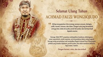 Hari Lahir ke-47, Bupati Sumenep Achmad Fauzi Sampaikan Refleksi Kehidupan, Kesederhanaan, dan Nilai Berbuat Baik kepada Sesama