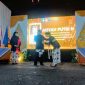 Kepala Sekolah UPT SMP Negeri 2 Wonotirto, Arif Budi Santoso, menyampaikan pesan dan motivasi kepada para siswa Kelas IX dalam acara tasyakuran kelulusan di Gedung Kesenian Desa Ngeni, Blitar, Kamis (21/5/2026). Suasana berlangsung khidmat, haru, dan penuh kebersamaan antara guru, siswa, serta wali murid.