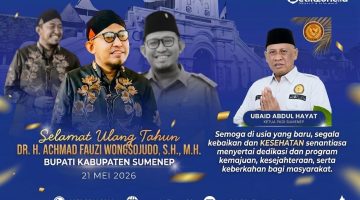 PKDI Sumenep Ucapkan Selamat Ulang Tahun ke-47, H. Ubaid Doakan Achmad Fauzi Tetap Istiqomah Jadi Pemimpin yang Dekat dengan Rakyat