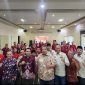 Foto bersama usai Rapat Koordinasi Persiapan Penerangan dan Penyuluhan Hukum bagi Kepala Desa di Kabupaten Sumenep.