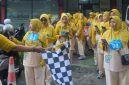 Tenaga kesehatan Puskesmas Pandian Sumenep mengikuti CKG dan KESJAOR berbasis SIPGAR dengan penuh antusias.