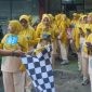 Tenaga kesehatan Puskesmas Pandian Sumenep mengikuti CKG dan KESJAOR berbasis SIPGAR dengan penuh antusias.