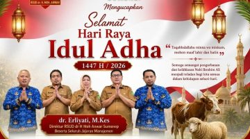 RSUD Sumenep Sampaikan Selamat Hari Raya Idul Adha 2026, dr. Erliyati Ajak Perkuat Solidaritas Kemanusiaan