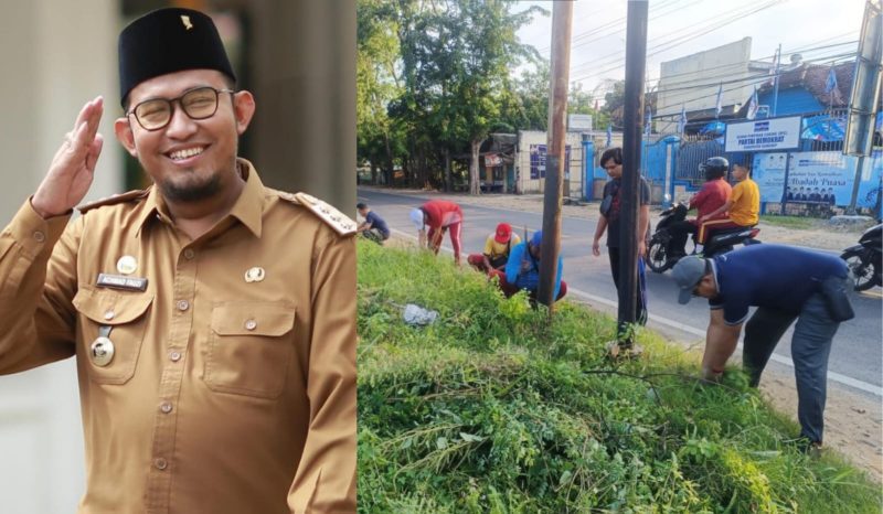 Bupati Sumenep Achmad Fauzi Wongsojudo melalui Gerakan Jumat Bersih terus mendorong budaya hidup bersih di tengah masyarakat. Ratusan ASN, pegawai BUMD, BUMN, serta berbagai elemen masyarakat tampak bergotong royong membersihkan lingkungan di sepanjang Jalan Slamet Riyadi Desa Pabian hingga Jalan Yos Sudarso Desa Marengan Daya sebagai bentuk kepedulian terhadap kebersihan dan keindahan Kota Sumenep.
