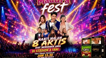 Ayo ke Sumenep Sekarang! Valen Bersama Deretan Artis Siap Guncang Sumenep di Madura Fest 2026 Malam Ini