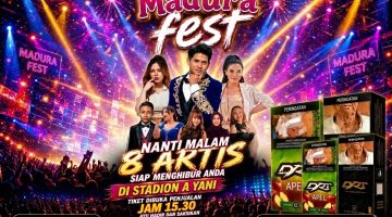DRT Dukung Penuh Madura Fest 2026, Valen Siap Tampil di Stadion A Yani Sumenep Malam Ini
