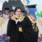 Prof Dr Ully Tampubolon resmi dikukuhkan sebagai Guru Besar Unitomo Surabaya oleh  Rektor Universitas Dr. Soetomo (Unitomo) Prof Dr. Siti Marwiyah, Surabaya, Kamis (21/5/2026). (Foto: Dok. Unitomo)