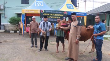 Momentum Iduladha, Kodim Sumenep Perkuat Kepedulian Sosial Lewat Kurban