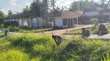 Koramil Pragaan Kodim Sumenep Pimpin Jumat Bersih,
