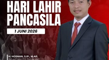 Di Tengah Arus Perubahan, Ketua Fraksi PDI Perjuangan DPRD Sumenep Serukan Penguatan Nilai Pancasila