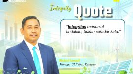 Manajer ULP PLN Kangean diganjar apresiasi oleh Camat Arjasa, Camat Kangayan, serta para kepala desa atas kinerja dan peningkatan pelayanan kelistrikan di wilayah kepulauan.