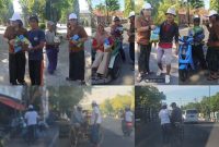 Pimpinan Redaksi Detikzone.id turun langsung membagikan bantuan dalam gerakan berbagi setiap hari di Sumenep.