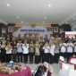 Foto bersama peserta kegiatan Sinergi dan Kolaborasi Program Jaminan Kesehatan Masyarakat di RSUD Sumenep sebagai bentuk komitmen peningkatan layanan kesehatan.
