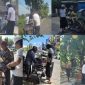 Pimpinan Redaksi Detikzone.id saat turun langsung membagikan paket sembako dalam program “Berbagi Setiap Hari” di Kabupaten Sumenep.