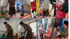 Pemimimpin Detikzone.id menyalurkan santunan kepada janda tua dan anak yatim di Kampung Benteng, Desa Panaongan, Kabupaten Sumenep melalui Program Sedekah Setiap Hari dan Jumat Berkah, dengan pola penyaluran langsung dan door to door sebagai wujud kepedulian sosial.