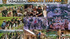 Karya Bakti TNI AD Skala Besar Tahun 2026 yang akan digelar di empat kabupaten di Pulau Madura, yakni Bangkalan, Sampang, Pamekasan, dan Sumenep, mulai 1 Juli hingga 31 Agustus 2026. Program unggulan TNI AD tersebut meliputi kegiatan penghijauan, pembangunan infrastruktur, rehabilitasi rumah tidak layak huni, pelayanan kesehatan gratis, khitan massal, operasi katarak, serta berbagai bakti sosial untuk masyarakat