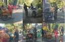 Momen kebersamaan yang menyentuh, ketika bantuan sederhana menjadi penguat di tengah kerasnya kehidupan penerima manfaat.