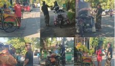 Momen kebersamaan yang menyentuh, ketika bantuan sederhana menjadi penguat di tengah kerasnya kehidupan penerima manfaat.