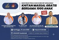 BIP siapkan pelaksanaan Khitan Gratis 1.000 Anak sebagai wujud gerakan kemanusiaan di tengah masyarakat.