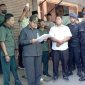 Proses eksekusi objek sengketa di Sumenep berlangsung aman dan kondusif dengan pengawalan aparat kepolisian, TNI, serta unsur terkait lainnya.
