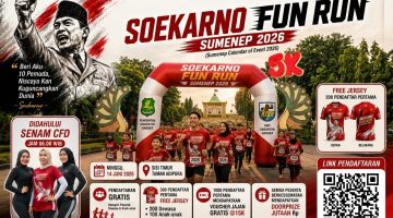 Tak Hanya Sehat, Soekarno Fun Run Sumenep 2026 Jadi Ajang Silaturahmi dan Buka Peluang Rezeki bagi 250 UMKM