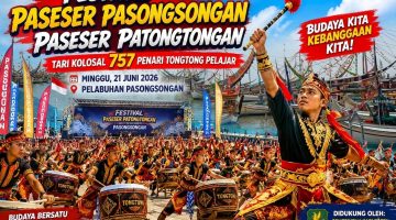 Festival Paseser Pasongsongan Paseser Patongtongan 2026 Siap Guncang Pesisir Sumenep