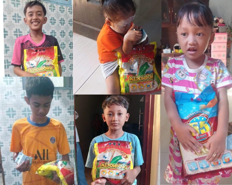 Ket Foto: Memasuki hari ke-17 Program Berbagi Setiap Hari, tim Detikzone.id menyalurkan santunan kepada anak yatim secara door to door di momentum 2 Muharram 1448 H. Kegiatan ini menjadi wujud kepedulian sosial sekaligus dakwah kemanusiaan yang mengajak masyarakat untuk tidak menunggu kaya dalam berbagi kebaikan kepada sesama.