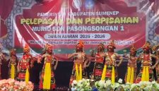 Pelepasan siswa kelas VI SDN Pasongsongan 1 jadi panggung ekspresi dan unjuk bakat siswa, mulai dari Tari Topeng Dalang, drama musikalisasi, hingga penampilan gamelan.