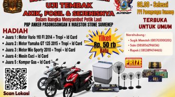 Besok! Pesisir Utara Sumenep Akan Jadi Pusat Keramaian, Festival Paseser Hadirkan 757 Penari Tongtong, Budaya Nelayan, dan Batu Akik di Pelabuhan Pasongsongan