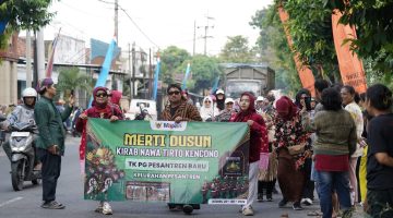 Kirab Nawa Tirta Kencana Semarakkan Penutupan Grebek Suro 2026 di Kediri