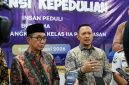 Founder Bani Insan Peduli (BIP) Foundation, H. Ali Zainal Abidin, saat memberikan keterangan kepada wartawan usai kegiatan di Lapas Kelas IIA Pamekasan, Sabtu (20/6/2026), terkait komitmen gerakan kemanusiaan dan pesan untuk warga binaan agar menjadikan masa pembinaan sebagai titik muhasabah menuju kehidupan yang lebih baik.