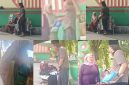 Dokumentasi kegiatan Program Berbagi Setiap Hari Detikzone.id di kawasan Taman Bunga Sumenep.