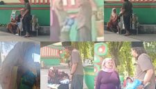Dokumentasi kegiatan Program Berbagi Setiap Hari Detikzone.id di kawasan Taman Bunga Sumenep.