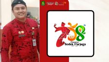 Peluncuran Logo Hari Jadi Kabupaten Sumenep ke-758 di Pendopo Agung Keraton Sumenep. Logo mengangkat unsur Tari Sintong, keris, batik, dan migas sebagai representasi identitas daerah.