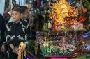 Kadisbudporapar Sumenep Faruk Hanafi bersama Syafwan Effendi dan Camat Pasongsongan meninjau langsung pelaksanaan Festival Paseser Pasongsongan 2026 di Pelabuhan Pasongsongan.