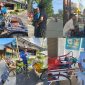 Abang becak di Sumenep tersenyum haru saat mendapatkan bantuan dari Program Berbagi Setiap Hari Detikzone.id, di tengah kondisi pendapatan yang tidak menentu setiap harinya.