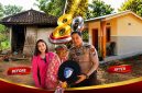 Rumah Ibu Musinten di Desa Kolpo yang kini telah selesai direnovasi menjadi hunian layak, sebagai wujud kepedulian Polres Sumenep kepada masyarakat kurang mampu.