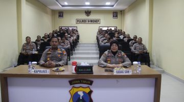 Hari Bhayangkara ke-80, Polres Sumenep Gelar Dialog Kebangsaan Perkuat Nilai Tribrata dan Catur Prasetya