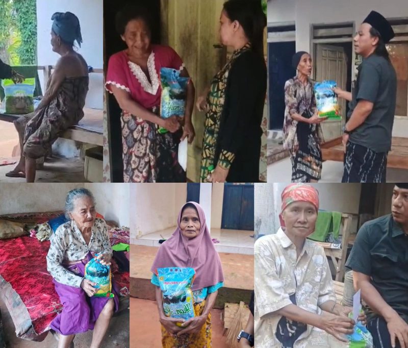 Detikzone.id melalui Program Berbagi Setiap Hari hari ke-23 menyapa dan memberikan bantuan kepada dhuafa 