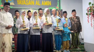 Meriah dan Khidmat, Haflatul Imtihan Nurul Falah Al-Amin Jadi Momentum Lahirnya Generasi Beradab